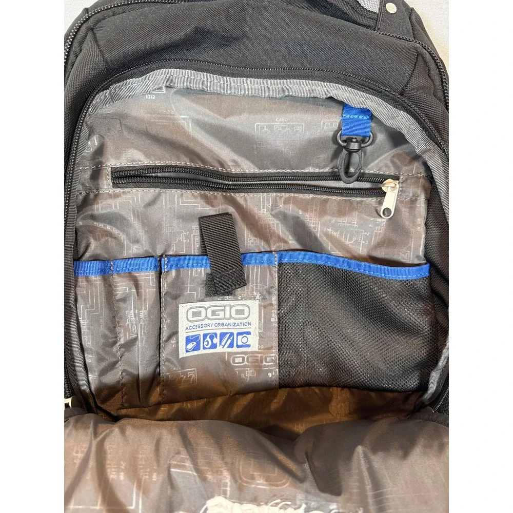 Ogio Sikich Black Backpack‎ Laptop Travel School Work Carry On Book Bag